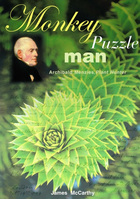 Book Cover for Monkey Puzzle Man by James McCarthy