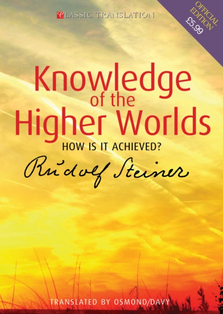 Book Cover for Knowledge of the Higher Worlds by Rudolf Steiner