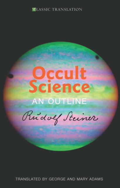 Book Cover for Occult Science by Rudolf Steiner