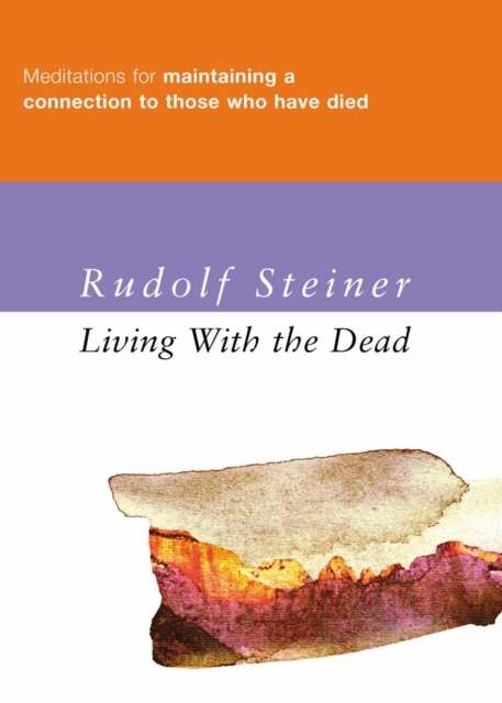 Book Cover for Living with the Dead by Rudolf Steiner