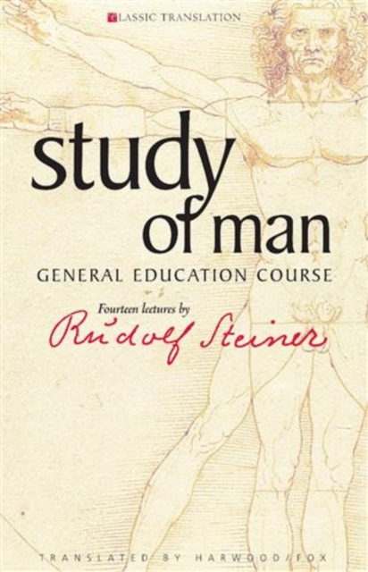 Book Cover for Study of Man by Steiner, Rudolf