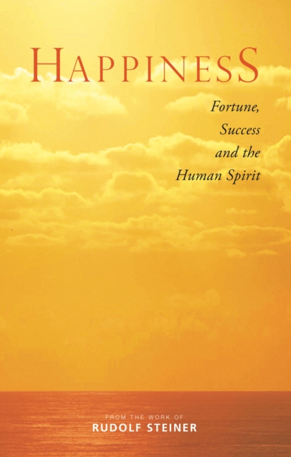 Book Cover for Happiness by Rudolf Steiner