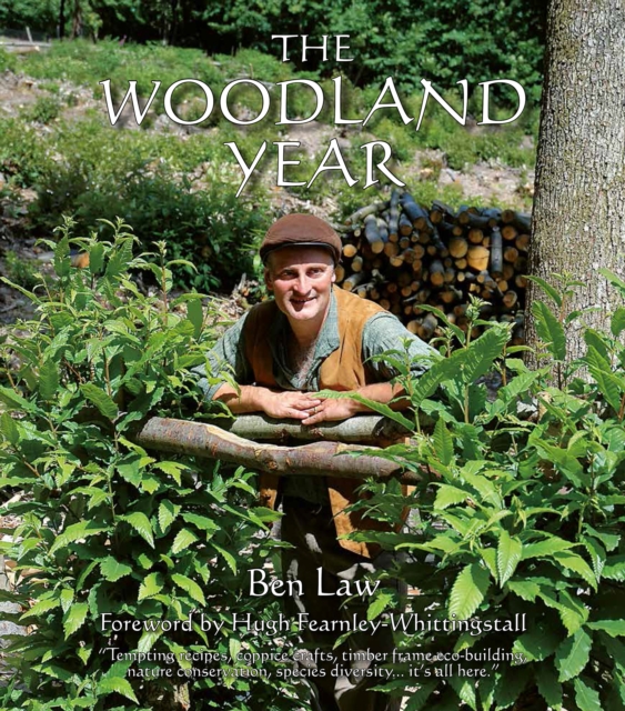 Book Cover for Woodland Year by Ben Law