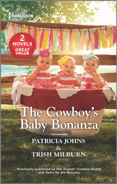 Book Cover for Cowboy's Baby Bonanza/The Triplets' Cowboy Daddy/Twins for the Rancher by Trish Milburn, Patricia Johns