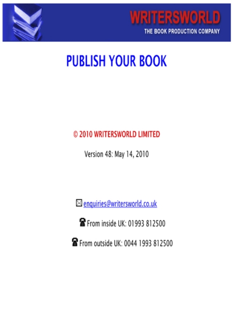 Book Cover for How To Publish Your Book by Graham Cook