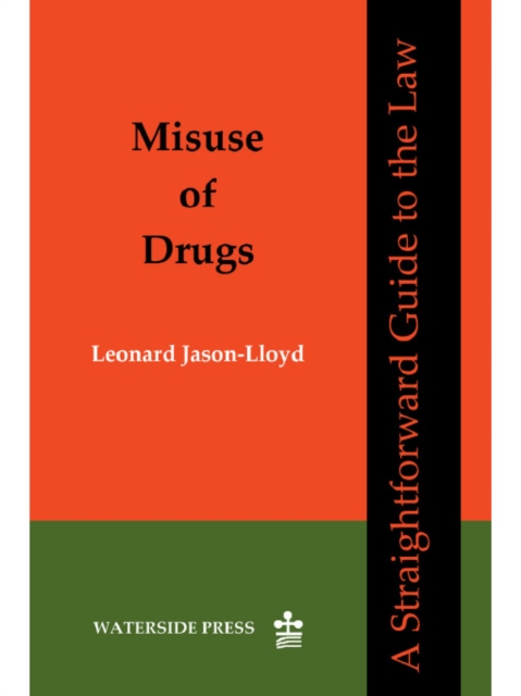 Book Cover for Misuse of Drugs by Leonard Jason-Lloyd