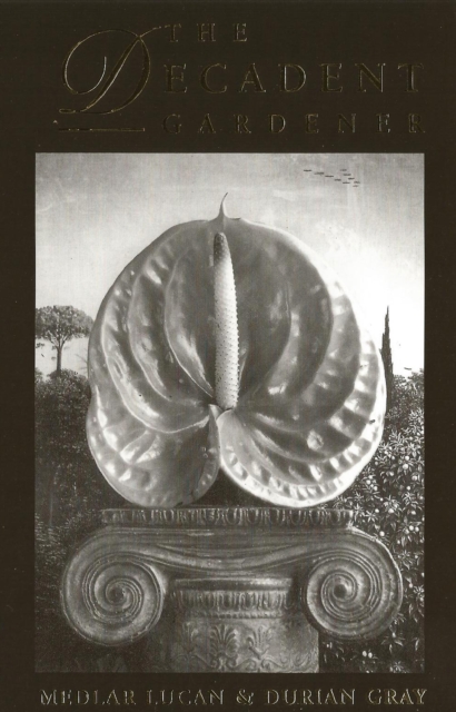 Book Cover for Decadent Gardner by Medlar Lucan, Durian Gray