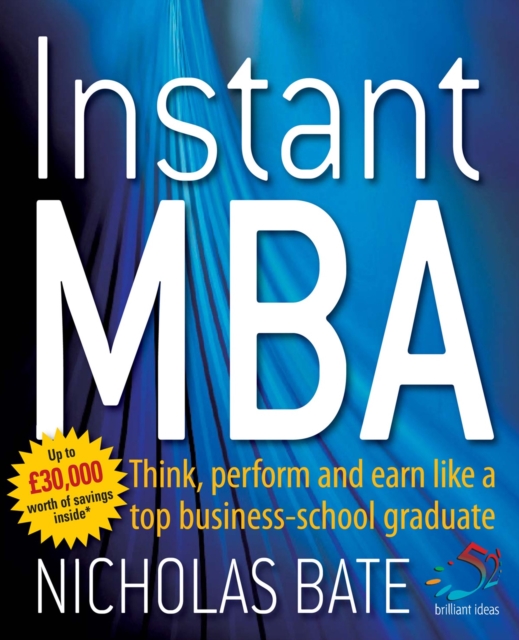 Book Cover for Instant MBA by Nicholas Bate