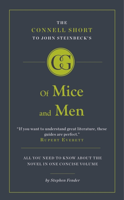 Book Cover for Connell Short to John Steinbeck's Of Mice and Men by Stephen Fender