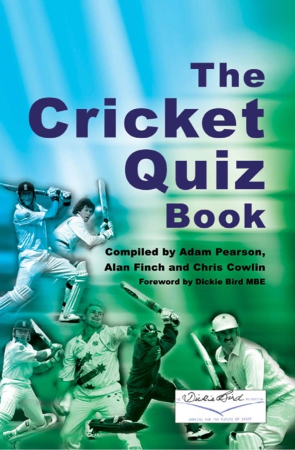 Book Cover for Cricket Quiz Book by Pearson, Adam