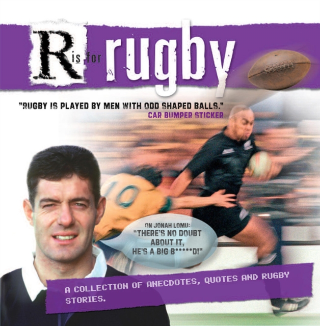 Book Cover for R is for Rugby by Paul Morgan