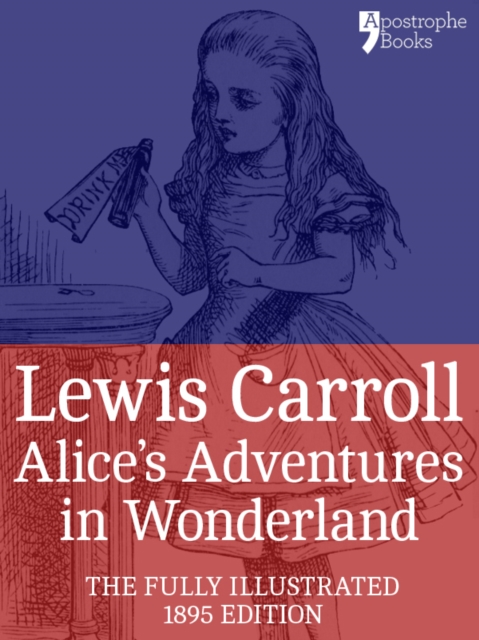 Book Cover for Alice's Adventures in Wonderland (Fully Illustrated) by Lewis Carroll