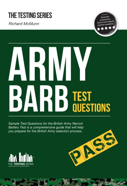 Book Cover for Army BARB Test Questions by Richard McMunn