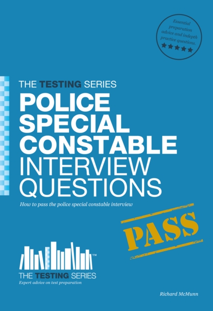 Book Cover for Police Special Constable Interview Questions and Answers by Richard McMunn