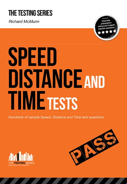 Book Cover for Speed, Distance and Time Tests by Richard McMunn