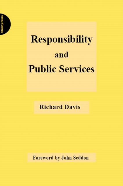 Book Cover for Responsibility and Public Services by Richard Davis