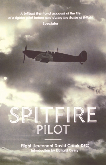 Book Cover for Spitfire Pilot by David Crook