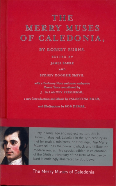 Book Cover for Merry Muses of Caledonia by Robert Burns