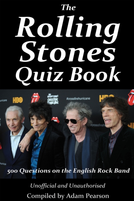 Book Cover for Rolling Stones Quiz Book by Pearson, Adam