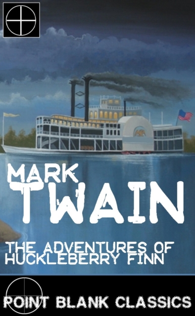 Book Cover for Adventures of Huckleberry Finn by Mark Twain