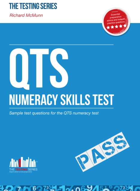 Book Cover for QTS Numeracy Test Questions by Richard McMunn