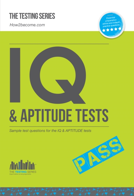 Book Cover for IQ and APTITUDE Tests by Richard McMunn