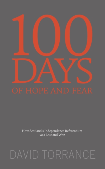 Book Cover for 100 Days of Hope and Fear by David Torrance