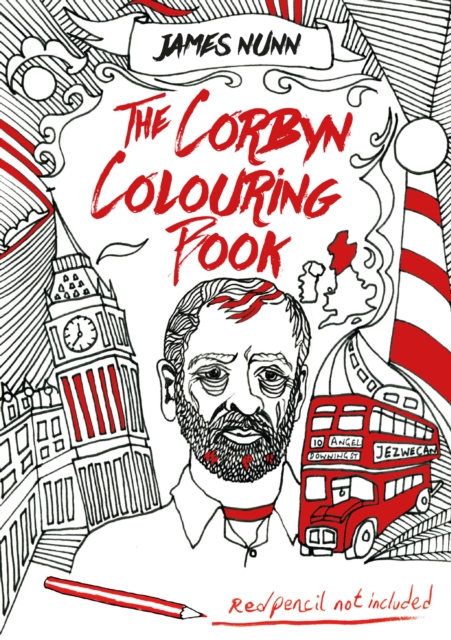 Book Cover for Corbyn Colouring Book by James Nunn