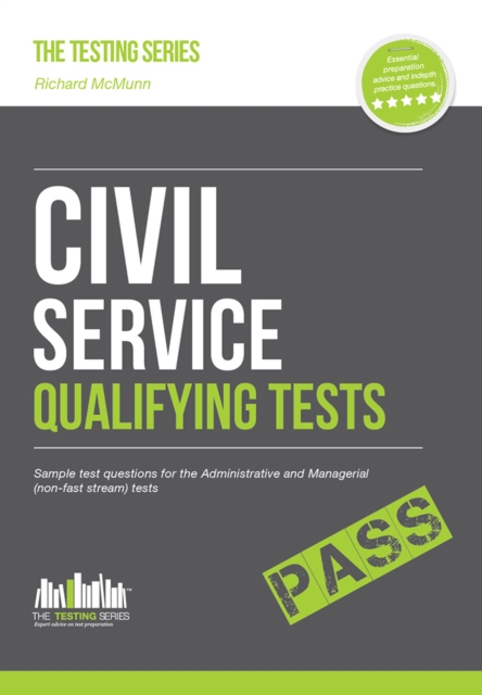 Book Cover for Civil Service Adminastrative and Managerial eBook Version by Richard McMunn