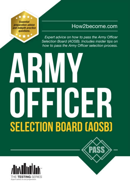 Book Cover for Army Officer Selection Board (AOSB) 2016 Selection Process by How2become