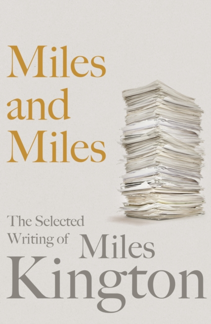 Book Cover for Miles and Miles by Miles Kington