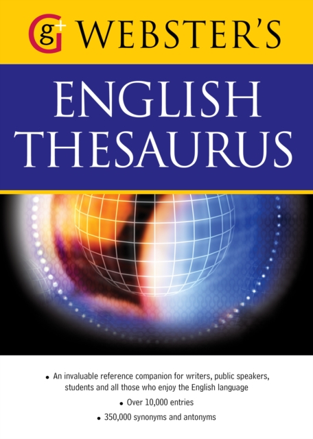 Book Cover for Webster's American English Thesaurus by Betty Kirkpatrick