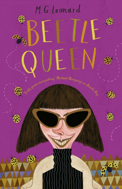 Book Cover for Beetle Queen by M.G. Leonard