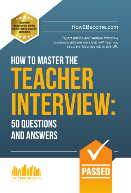 Book Cover for How to Master the TEACHER INTERVIEW by How2Become