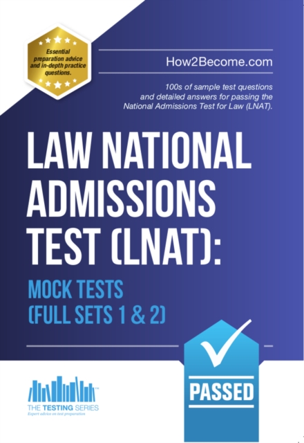 Book Cover for Law National Admissions Test (LNAT) by How2Become