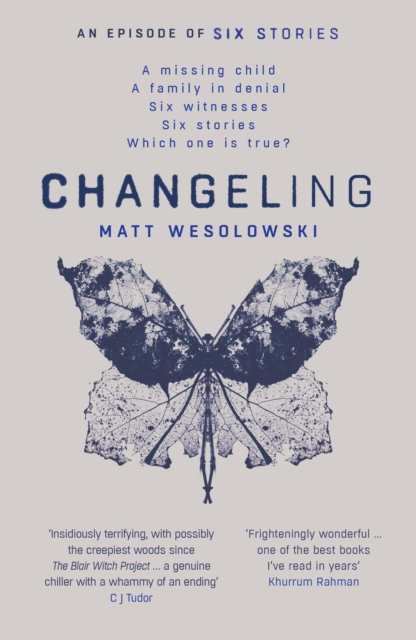 Book Cover for Changeling by Wesolowski, Matt