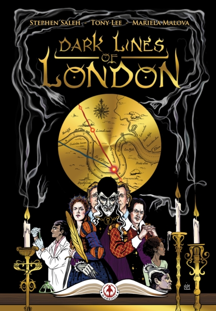 Book Cover for Dark Lines of London by Tony Lee