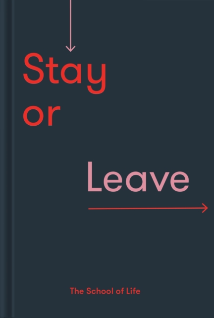 Book Cover for Stay or Leave by Alain de Botton