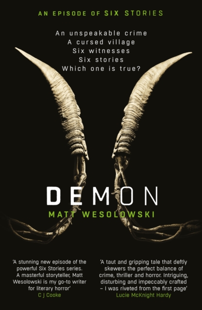 Book Cover for Demon by Matt Wesolowski