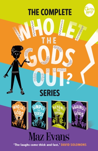 Book Cover for The Complete Who Let the Gods Out Series by Maz Evans