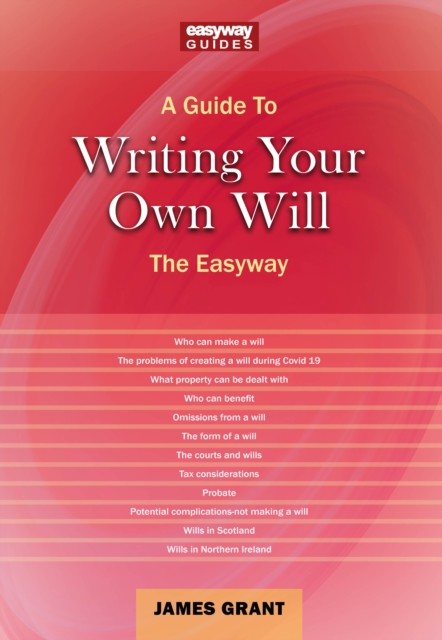 Book Cover for Writing Your Own Will by James Grant