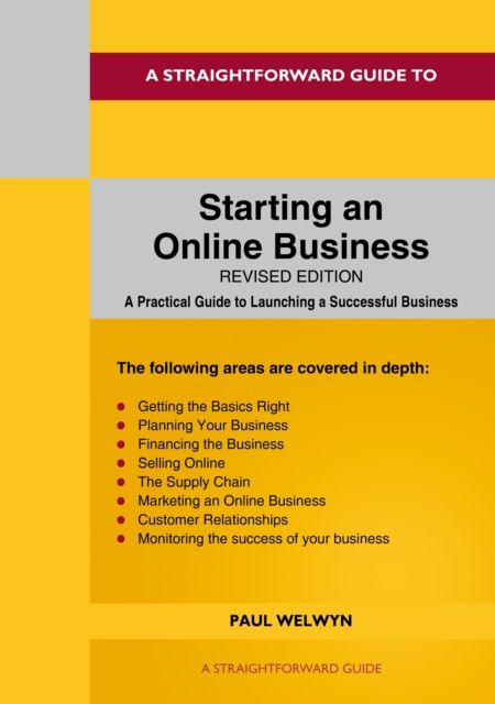Book Cover for Straightforward Guide To Starting An Online Business by Paul Welwyn