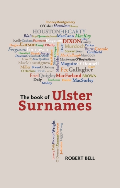 Book Cover for Book of Ulster Surnames by Robert Bell