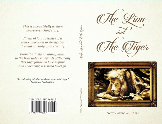 Book Cover for THE LION and THE TIGER by Heidi Williams