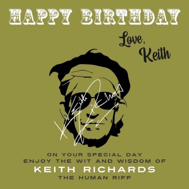 Book Cover for Happy Birthday-Love, Keith by Richards, Keith