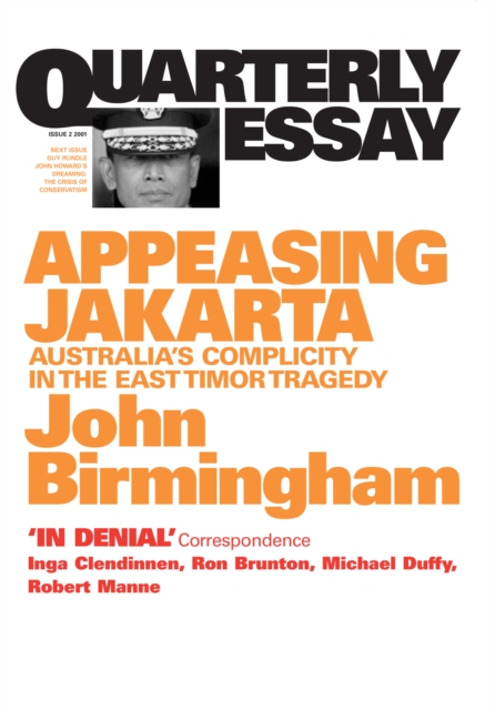 Book Cover for Quarterly Essay 2 Appeasing Jakarta by John Birmingham