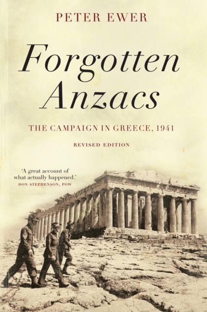 Book Cover for Forgotten Anzacs by Ewer, Peter
