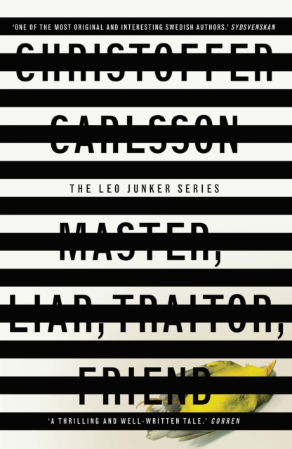 Book Cover for Master, Liar, Traitor, Friend by Christoffer Carlsson