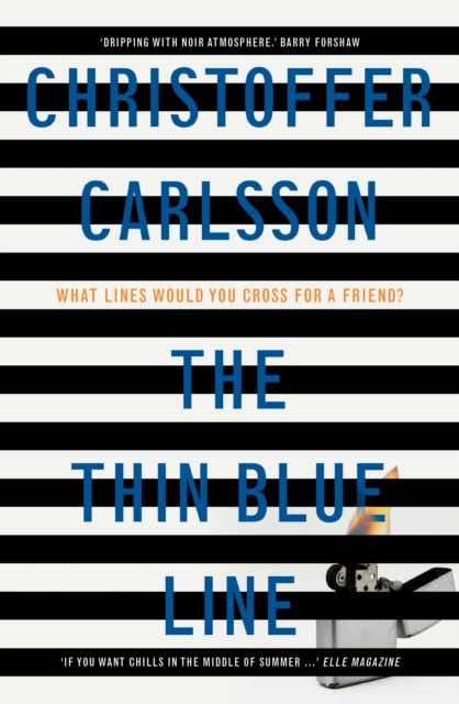 Book Cover for Thin Blue Line by Christoffer Carlsson