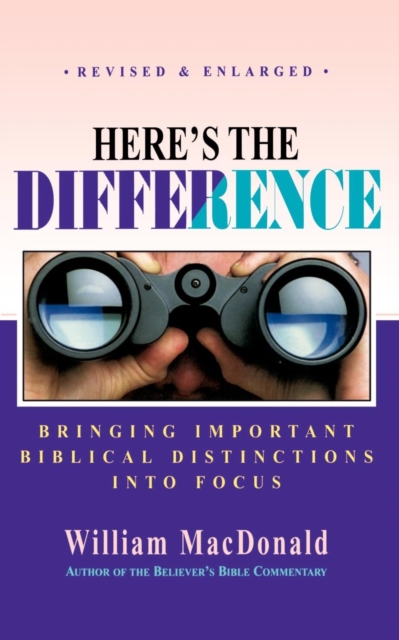 Book Cover for Heres the Difference by MacDonald, William